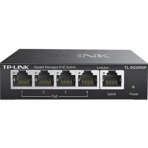TP-LINK TL-SG2005P-S60室外受电一体4口全千兆云管理PoE交换机