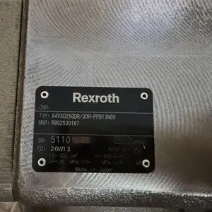 力士乐液压柱塞泵全新原装正品现货R902530167A4VSO250DR30R-PPB13N00