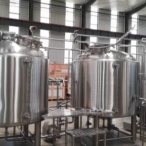 汤宸定做1000L糖化系统 啤酒设备 啤酒屋设备