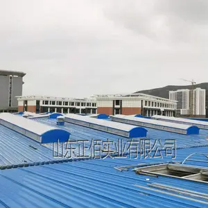 山东正佰实业C3CT圆拱侧开型采光排烟装置 圆拱型通风天窗