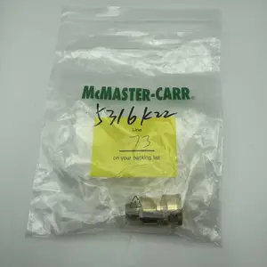 Mcmaster-carr5316k22黄铜卡扣式H型软管接头