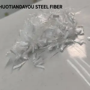 供应 聚丙烯纤维 pp短切工程纤维12mm 现货直发 规格多样