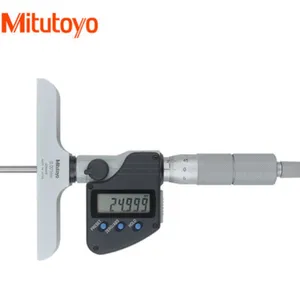 原装进口日本三丰Mitutoyo数显深度千分尺测螺旋测微器329-250-10 0-150/300