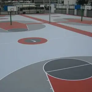 硅PU地坪 篮球场地坪漆 篮球场地面 选河北石家庄华欧HO86