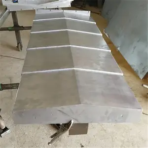 数控机床钢板防护罩 德玛吉加工中心防护罩 马扎克钢板防尘罩