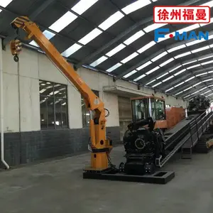 厂家直销非开挖水平定向钻吊机 4吨直臂式履带水平定向钻附属吊机