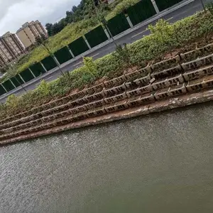 生产水泥生态框工厂 骏驰建材鱼巢式护坡框 钢筋混凝土挡土砖