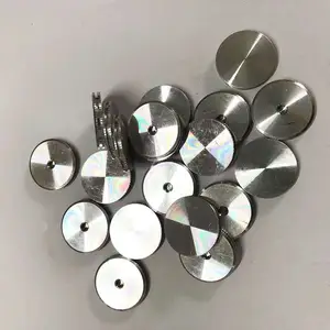 CNC铝合金车削加工 铝合金零件 脚架螺母 铝件定制 滚花加工