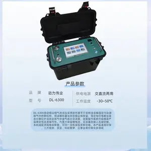 动力伟业DL-6300自动烟尘烟气测试仪 内置锂电池烟尘采样烟气直读 可加定位防篡改功能