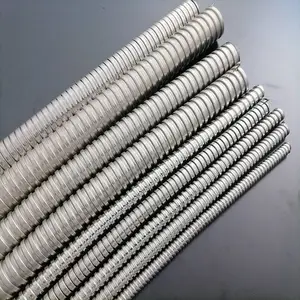 传输电线电缆保护套管316不锈钢护线蛇皮管连接金属葛兰5mm