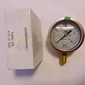 日本ASK高耐震耐用性甘油压力表OPG-AT-G14-60X16MPa1