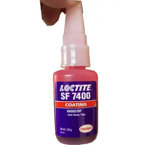Loctite SF7400油墨胶溶剂型防 瞬间胶粘剂红色电子标记胶20ml