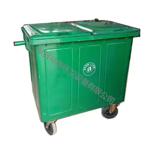 660升室外铁质垃圾桶 街道果皮箱 厂家定制