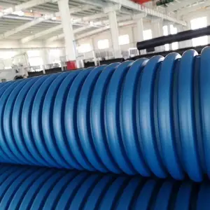 农村美好乡村建设埋地用全性能HDPE DN300双壁波纹管厂家