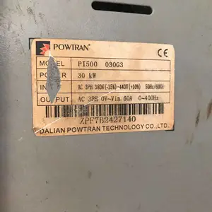 PI500 030G3ά���մ���Ƶ�����ϱ��� POWTRAN�մ���Ƶ������ʾ �ϵ籨������