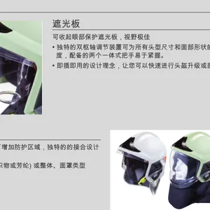 MSA/梅思安 10158941消防头盔 F1XF 大号 黄色 基本款