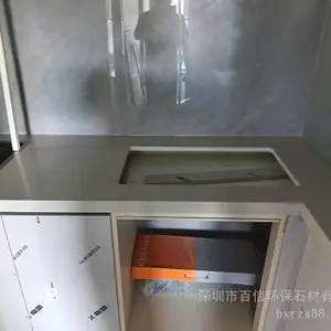 赛凯隆石英石海心沙，厨房台面，岛台，背景墙，卫浴洗手台加工