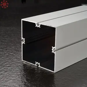 各种120MM四方铝 展架展台摊位展示设备专用型号方铝 厚度1.9-2.2mm 拆装式佛山铝型材厂