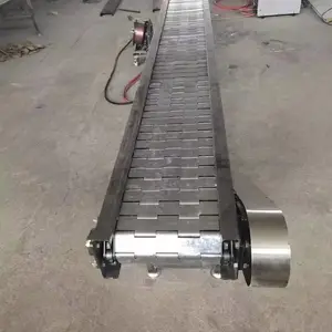 扣板 链板输送机 石块砖块输送机 爬坡链板机 链板提升机
