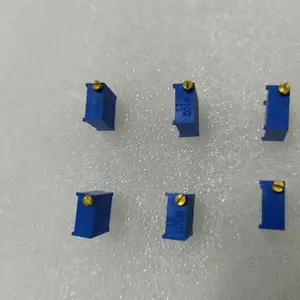 可调电位器 3296W 立式顶调 阻值 103 203104 102 直插式电位器 博晨BOCHEN