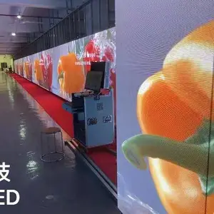 酒店前台p2led全彩显示屏 高清会议室大屏幕定制