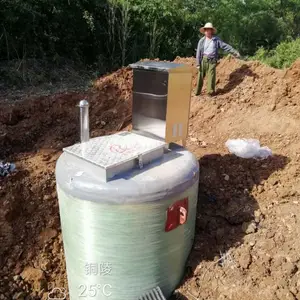 供应上海浩润玻璃钢化粪池,玻璃钢隔油池