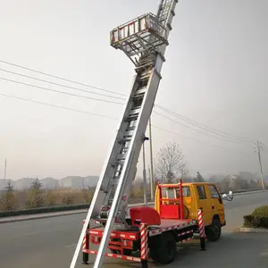 32米28米韩国进口湖龙云梯车新货柜到货