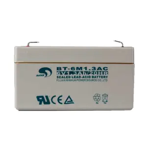 ����BT-6M1.3AC(6V1.3AH/20HR)Ǧ������ ���ӳӿ��ڻ�6����ƿ