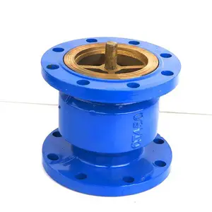 耐久耐压球墨铸铁工业管道法兰消声止回阀HC41X-16
