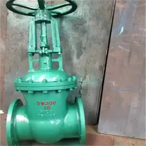 DSZ41H-16/25C铸钢 材质手动法兰水封闸阀尺寸详情