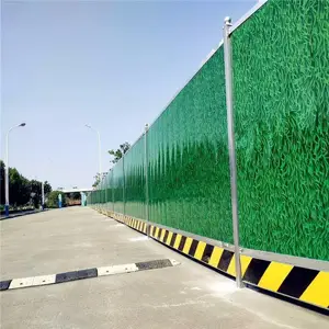 铁皮彩钢围挡装配式围挡市政工程施工围挡市政护栏围挡