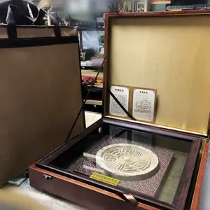 西安秦汉陶瓦当纪念品 古香古色纹路 商务会议文化礼品
