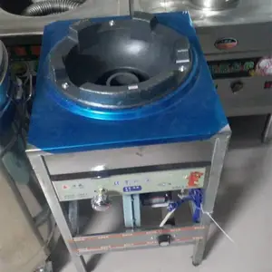 襄阳批发生物醇油猛火灶无风机环保油灶酒店厨房设备大全