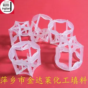 塑料五角环填料 材质有PE聚乙烯 PP聚丙烯 PVDF 五角环填料 全国均可发货