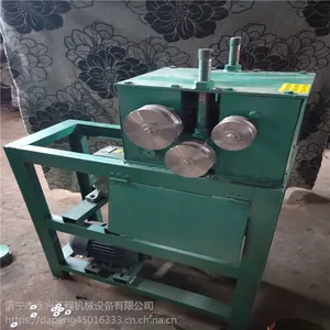 管子电动盘圆机三轴弯圆一次成型弯管机360方管盘圆机