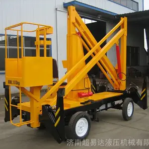 兰溪厂家供应12米曲臂升降平台 跨障碍高空作业车 柴油机电动式曲臂式升降机