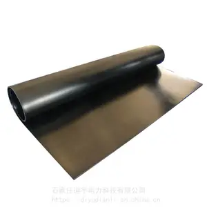 配电房耐高压绝缘胶垫 10kv黑色防滑橡胶板地垫