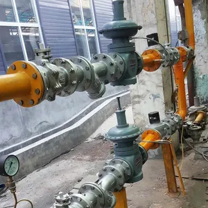 天然气输送管道二次调压设备阀门控制系统减压阀