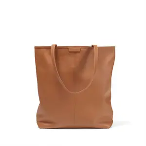 LEATHEROLOGY(奥勒吉) 头层牛皮竖款托特通勤包送员工生日礼物