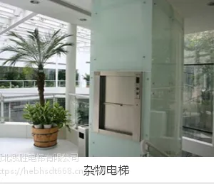专业生产TWJ-100型推车式传菜电梯