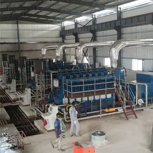 8MW重油发电机组重油电站11KV 50HZ高压发电机-加纳重油电站