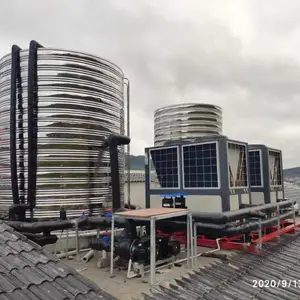 广安超低温空气源热水机采暖 欧特斯酒店商用空气源采暖热泵系统 ZGR-37Ⅱ66