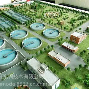 供应湖南中教高科ZJGK-HJ定制污水处理沙盘模型