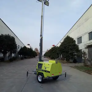 思拓瑞克厂家 9米可升降移动照明车4*1000夜间施工作业