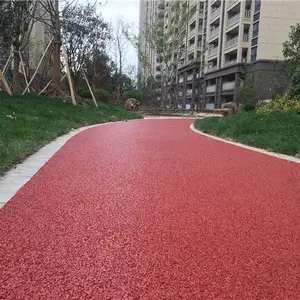 广安 生态透水地坪 彩色透水混凝土
