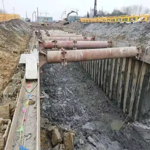 扬州6米拉森钢板桩 钢板支护桩施工报价