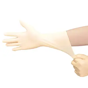 Serclean乳胶手套一次性乳胶手套橡胶防水劳保洗碗家务洁净耐油手套500双/箱