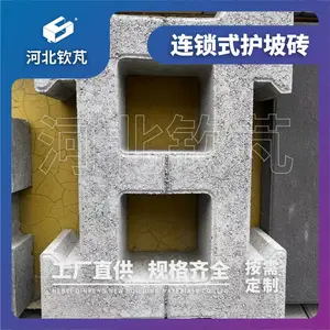 钦芃连锁式护坡砖，生态连锁护坡砖水利河道砖