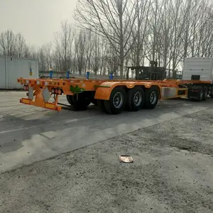 危险品骨架运输半挂车