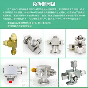 供应免拆卸阀组 sf6阀门阀组 自封阀 充气接头 厂家直销 接受定制